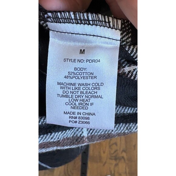 NWT Ci Sono Plaid Collection Button Down Belted Dress Tunic Size Medium - Picture 7 of 10